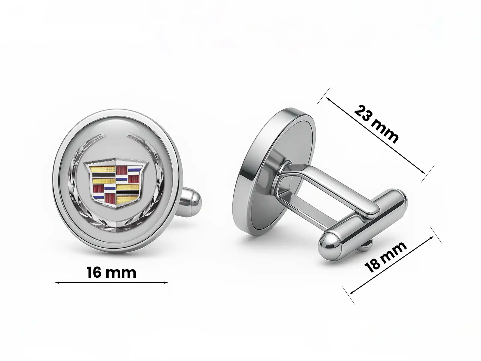 Cadillac Gemelli Formali Moda Uomo Stile Durevole Universale